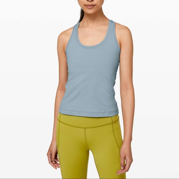 Lululemon Cool Racerback II Chambray Size 8 *Read* - Picture 1 of 14